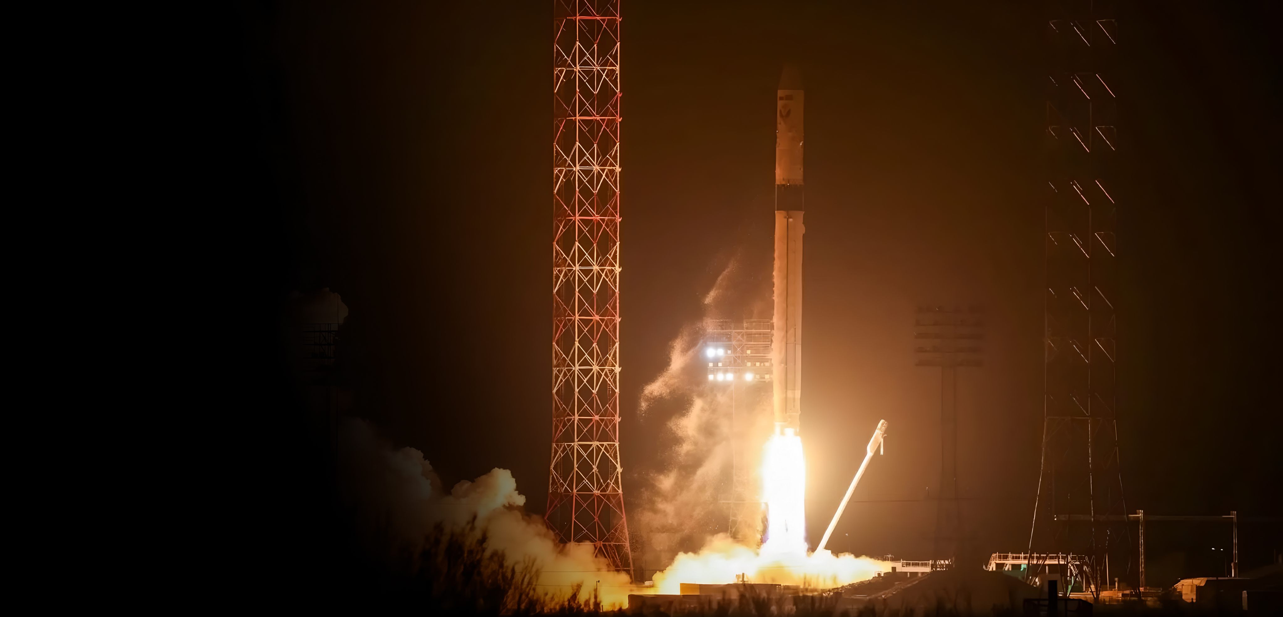 Пуск ракеты-носителя «Союз-2»
