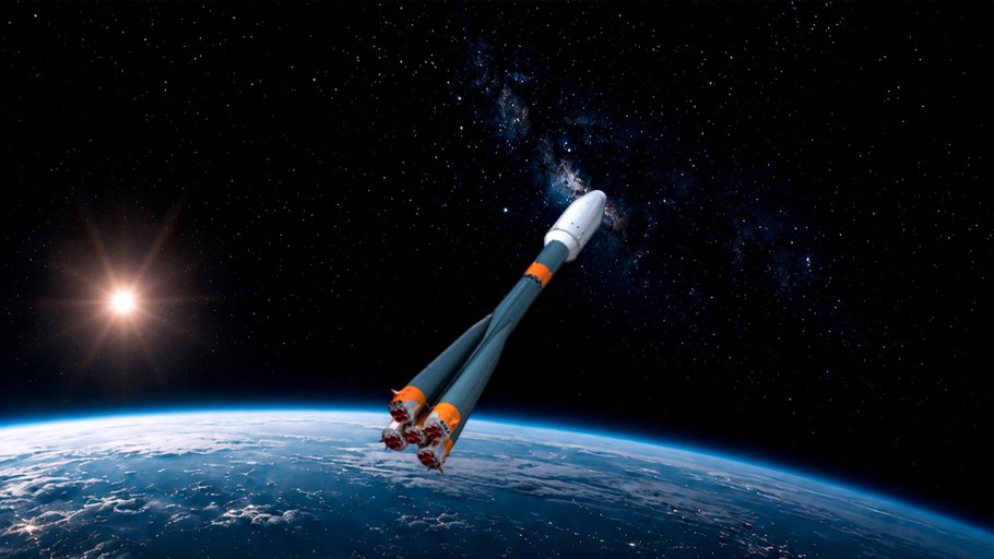 Ракета-носитель «Союз-2» на орбите
