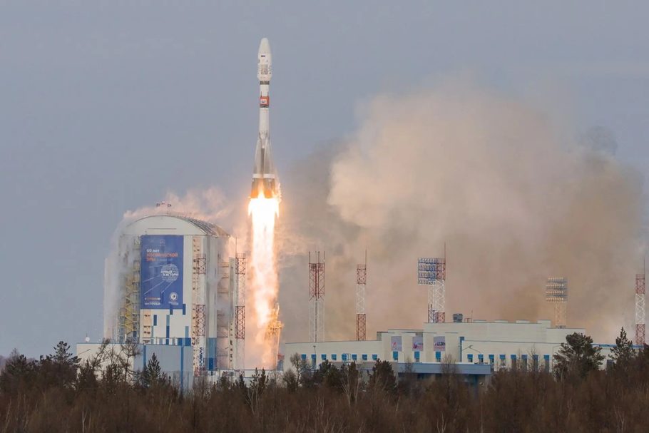 Пуск ракеты-носителя «Союз-2»