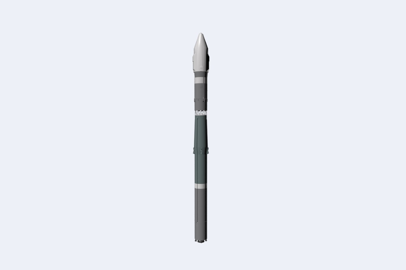 Ракета-носитель «Союз-2-1В», вид сбоку