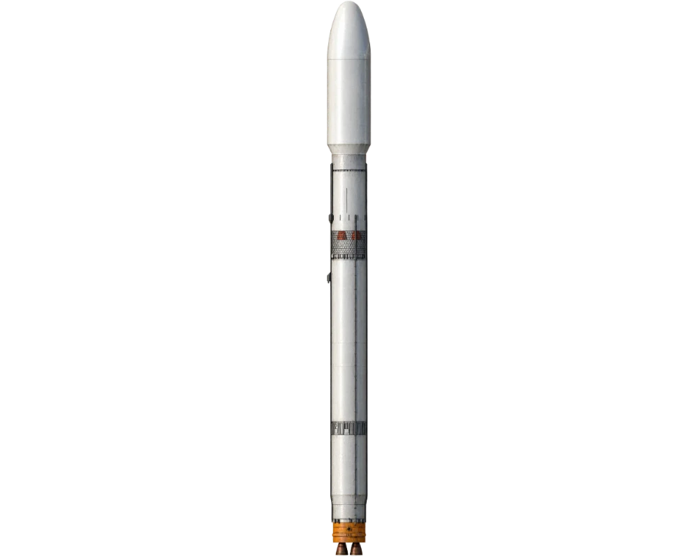 Ракета-носитель «Союз-5» в вертикальном положении